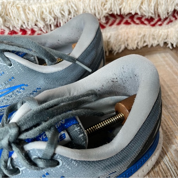 Brooks Glycerin 19 Mens Size12.5 Running Shoes Gray Blue Athletic Sneakers Gym - Picture 9 of 10